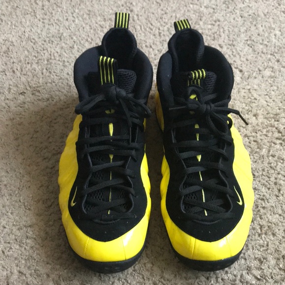 electric yellow foamposites